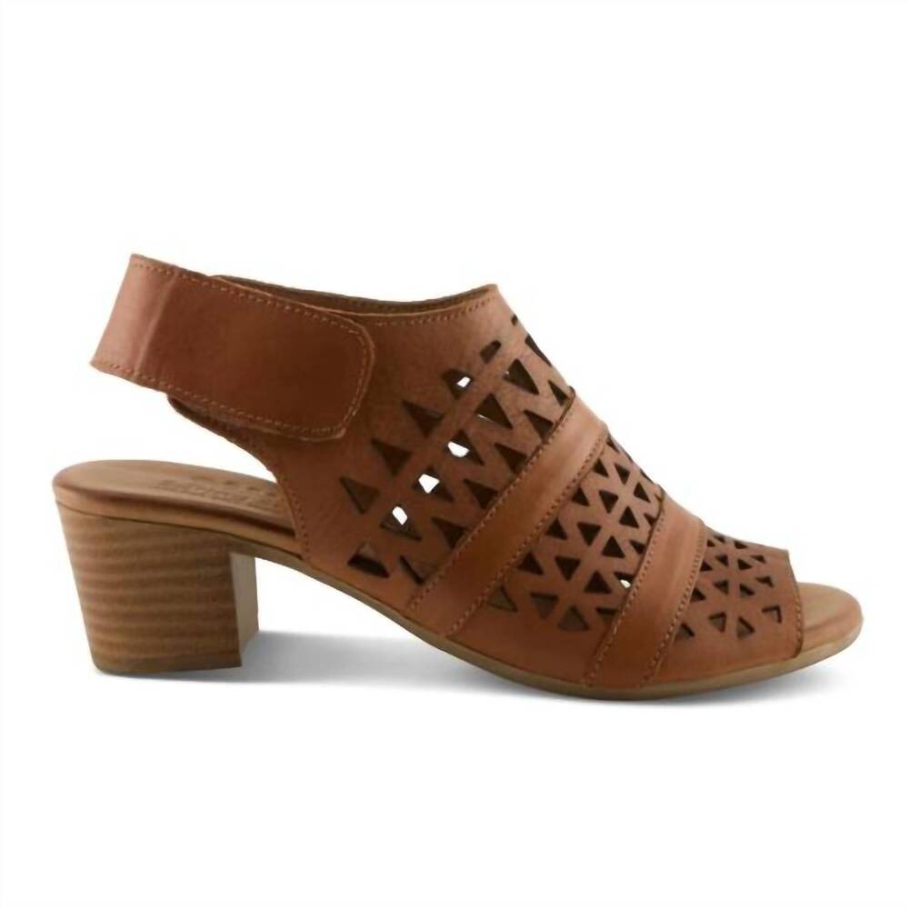 NEW SPRING STEP SHOES women's dorotha sandal in brown